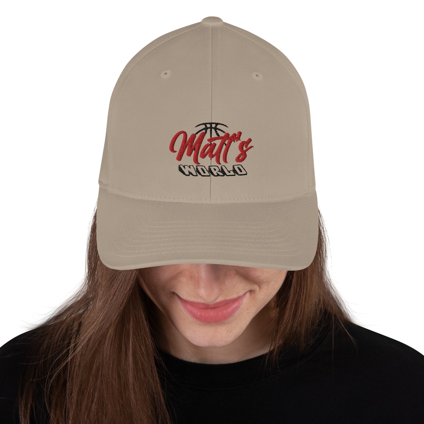 Matt's World Light Color Stretch Fitted Hat