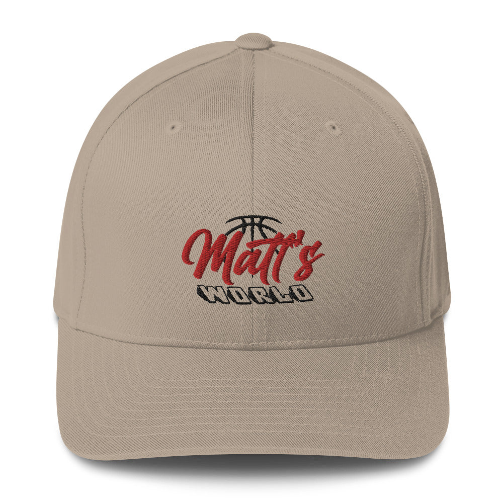 Matt's World Light Color Stretch Fitted Hat