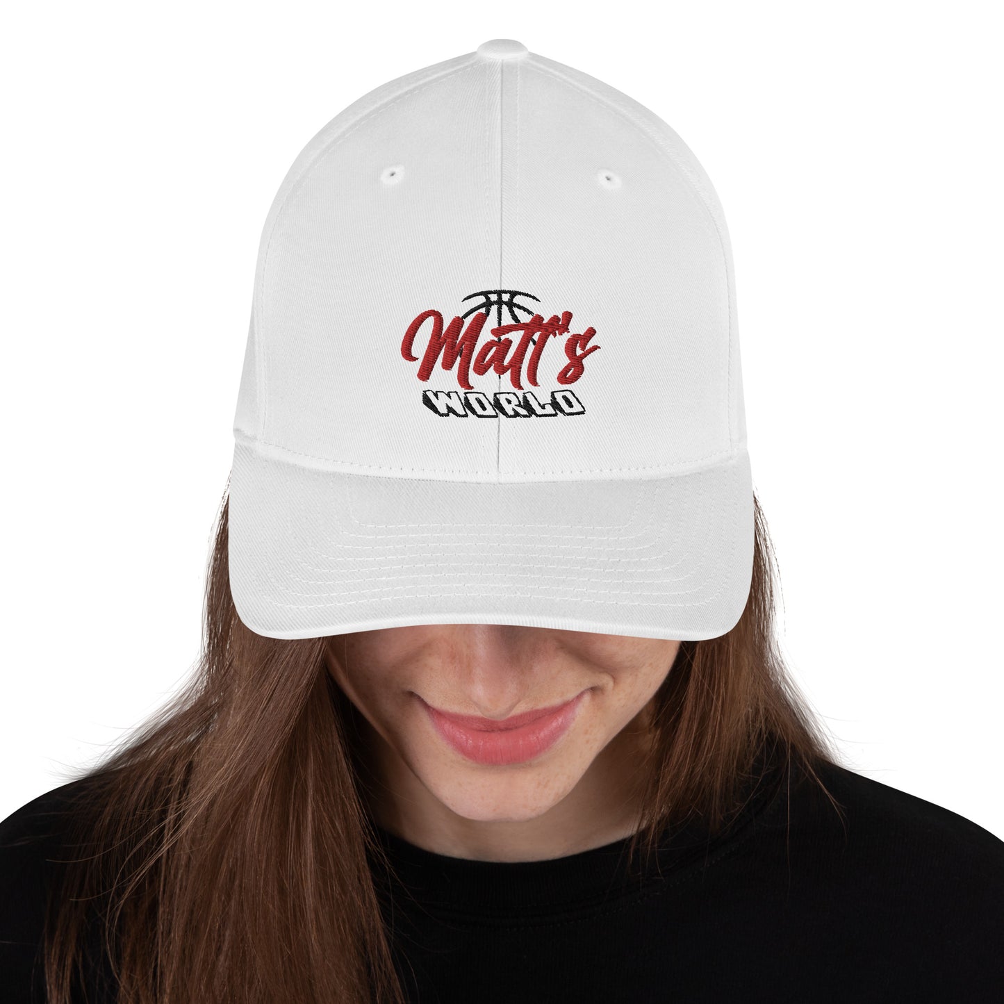 Matt's World Light Color Stretch Fitted Hat