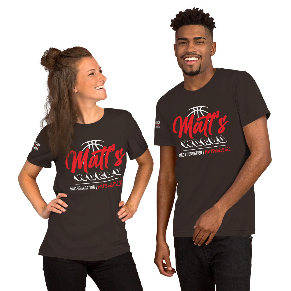 Matt's World Dark & Light Colors - Unisex T-Shirt