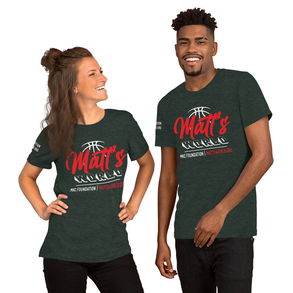 Matt's World Dark & Light Colors - Unisex T-Shirt