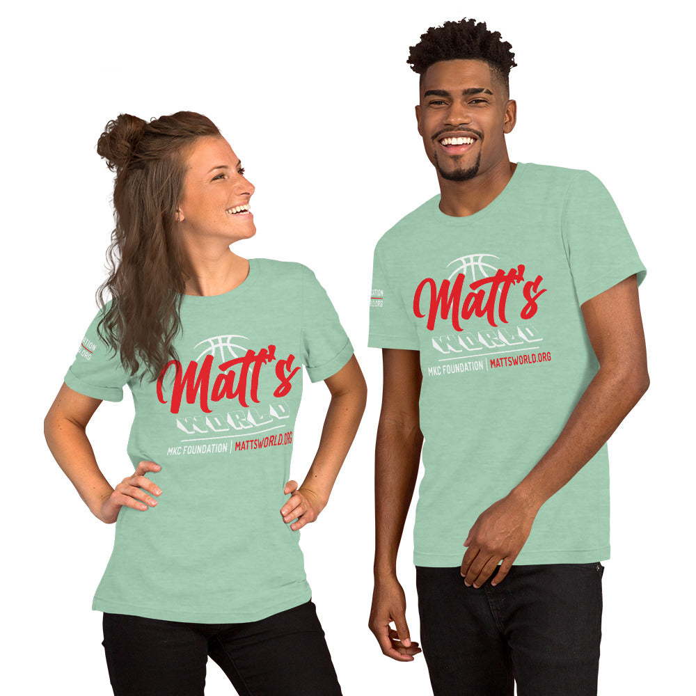 Matt's World Dark & Light Colors - Unisex T-Shirt