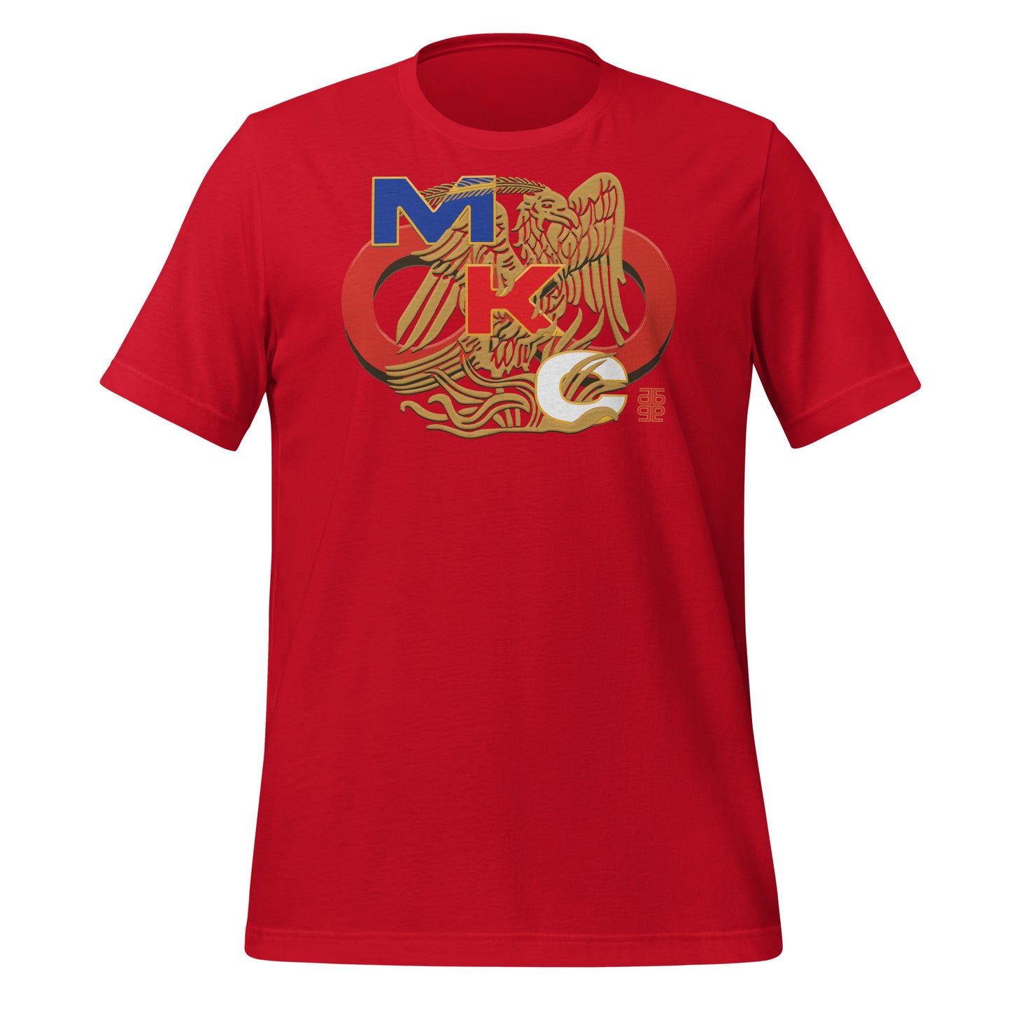 Matt's World - Bullion MKC Infinite Phoenix (Black, Red, Blue) Unisex T-Shirt